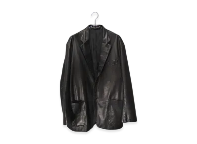 COMOLI Sheepskin 2B Jacket "Black"