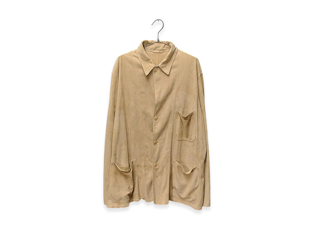 COMOLI Sheepskin Jacket "Beige"