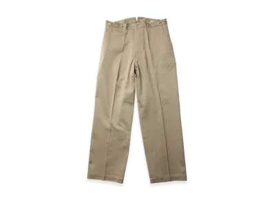 COMOLI Chino Over Pants "Beige"