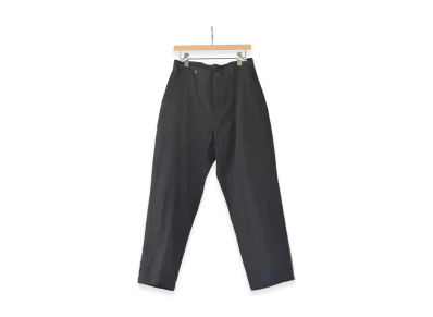 COMOLI Denim Over Pants "Black"