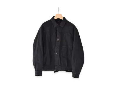 COMOLI Denim Jacket "Black"