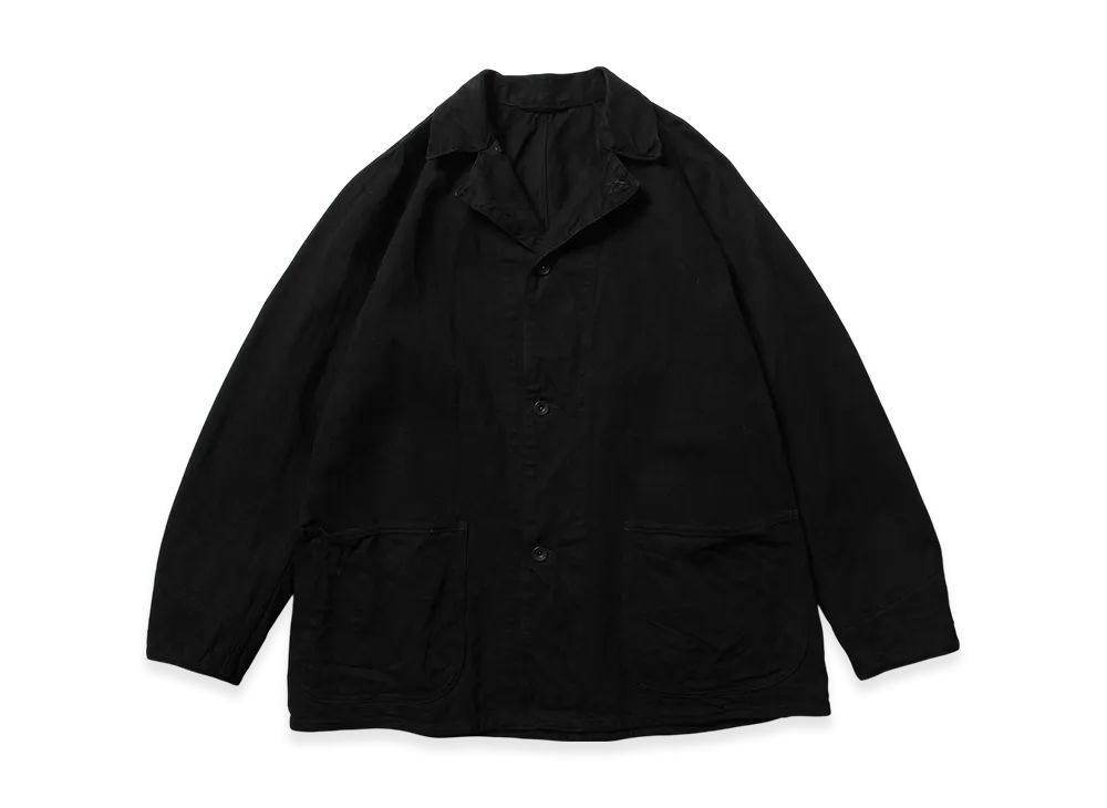 COMOLI Denim Work Jacket "Black"