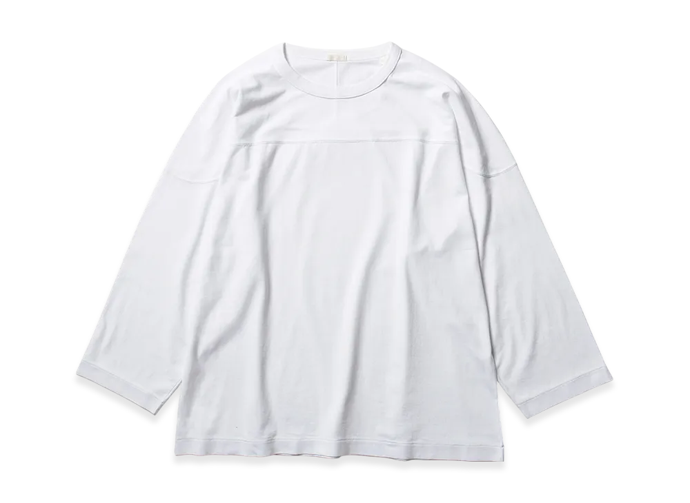 COMOLI Football T-Shirt "White"