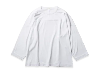 COMOLI Football T-Shirt "White"