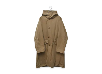 COMOLI Hooded Coat "Olive"