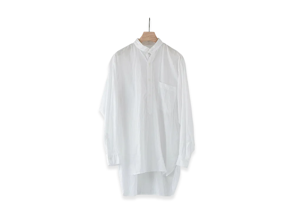 COMOLI Betashan Pullover Shirt "White"