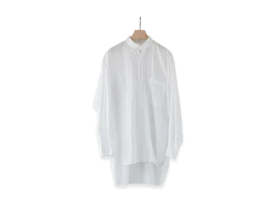 COMOLI Betashan Pullover Shirt "White"
