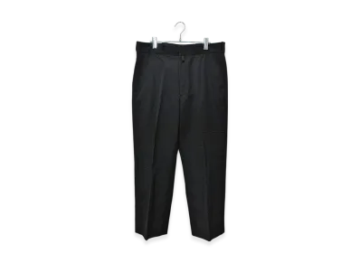 COMOLI Post Work Twill Pants "Black"