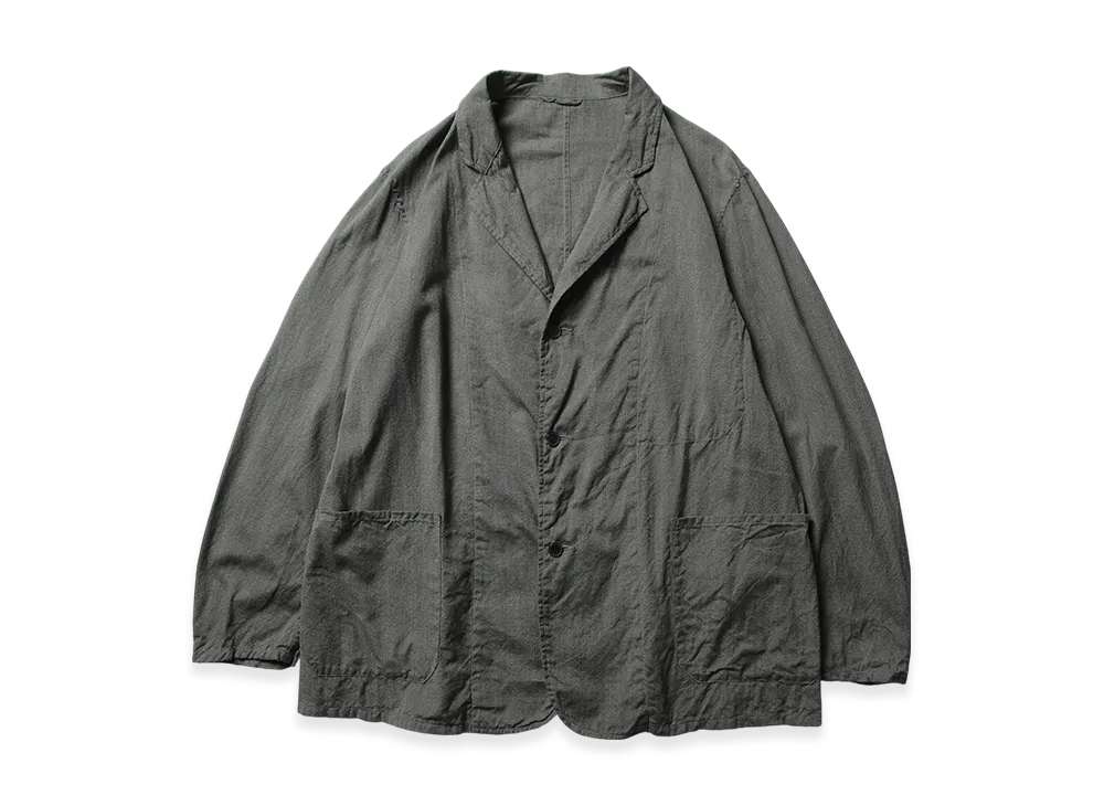 COMOLI Heather Yarn Jacket "Gray"