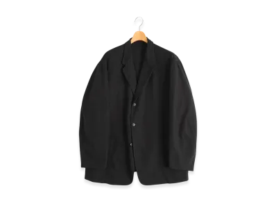 COMOLI Cotton Flannel Jacket "Black"