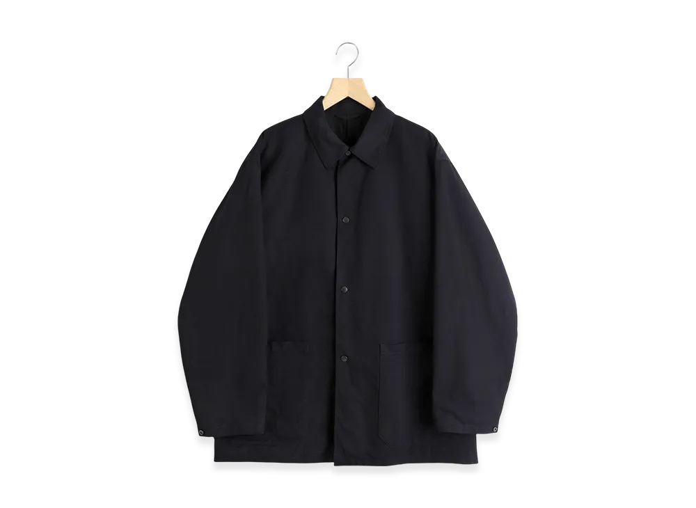 COMOLI Post Work Twill Jacket "Black"