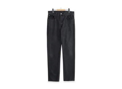 COMOLI Denim 5-Pocket Pants "Fade Black"