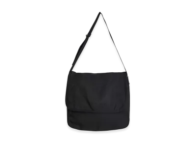 COMOLI Hemp Duck Shoulder Bag "Black"