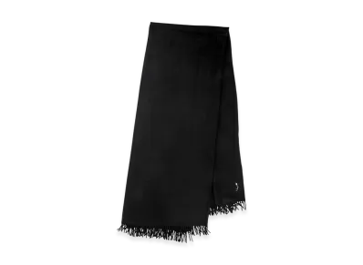COMOLI Cashmere Stole "Black"