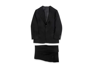 COMOLI Black Formal Suit "Black"