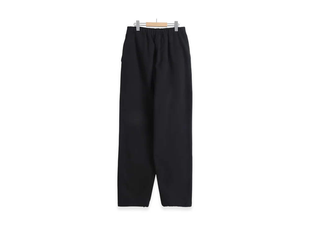 COMOLI Cotton Sweat Pants "Black"