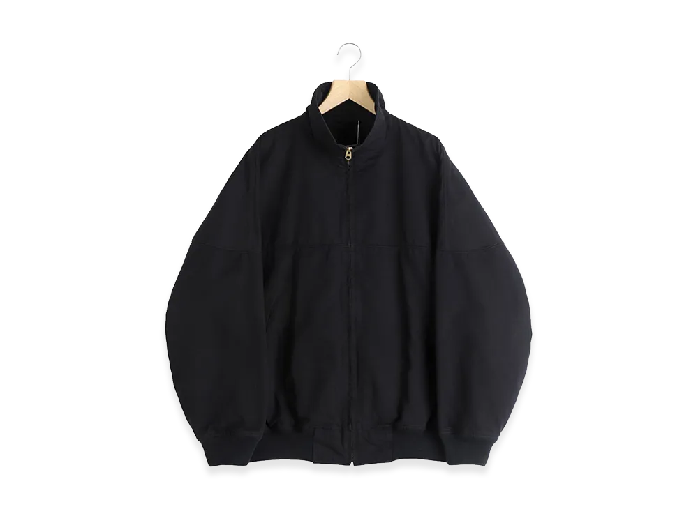 COMOLI Post Work Twill Cap Shoulder Blouson "Black"