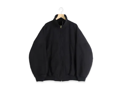 COMOLI Post Work Twill Cap Shoulder Blouson "Black"