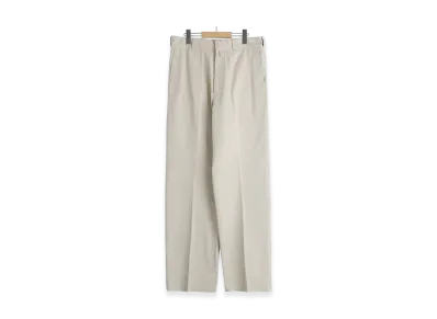 COMOLI Post Work Twill Pants "Ivory"