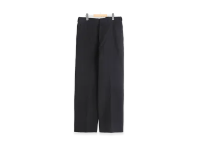 COMOLI Post Work Twill Pants "Black"