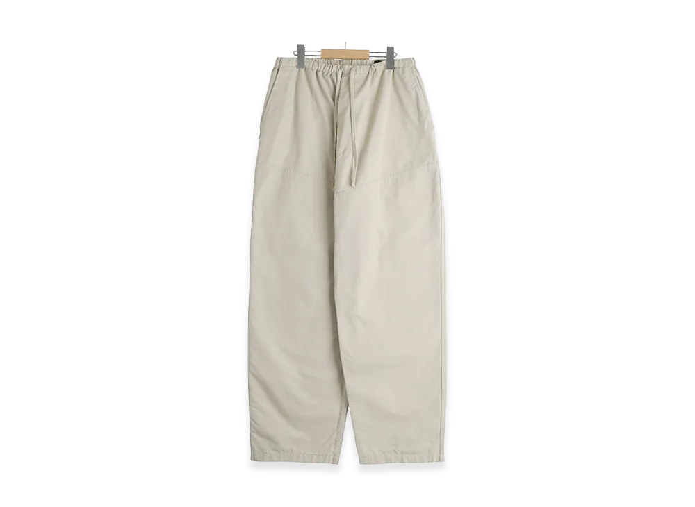 COMOLI Post Work Twill Hunting Pants "Ivory"