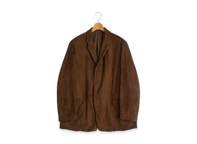 COMOLI Suede Jacket "Brown"