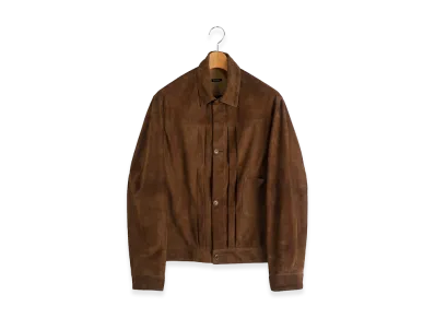 COMOLI Suede Type-1st "Brown"