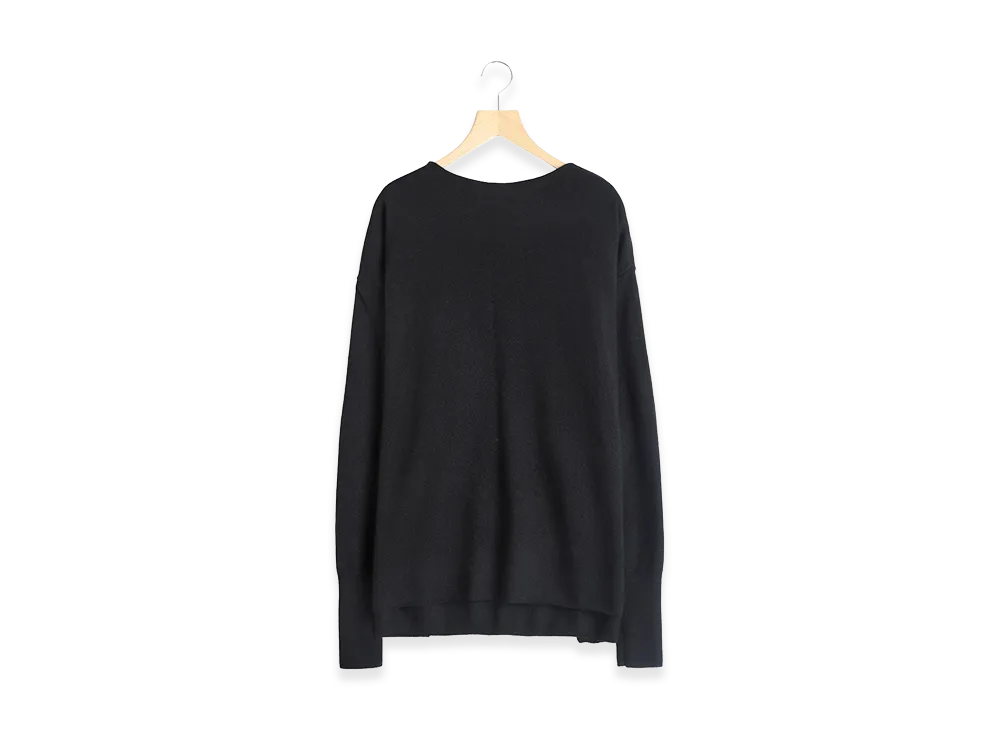 COMOLI Cashmere Washi COMOLI Knit "Black"