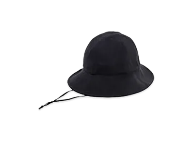 COMOLI Silk Nep Hat "Black"