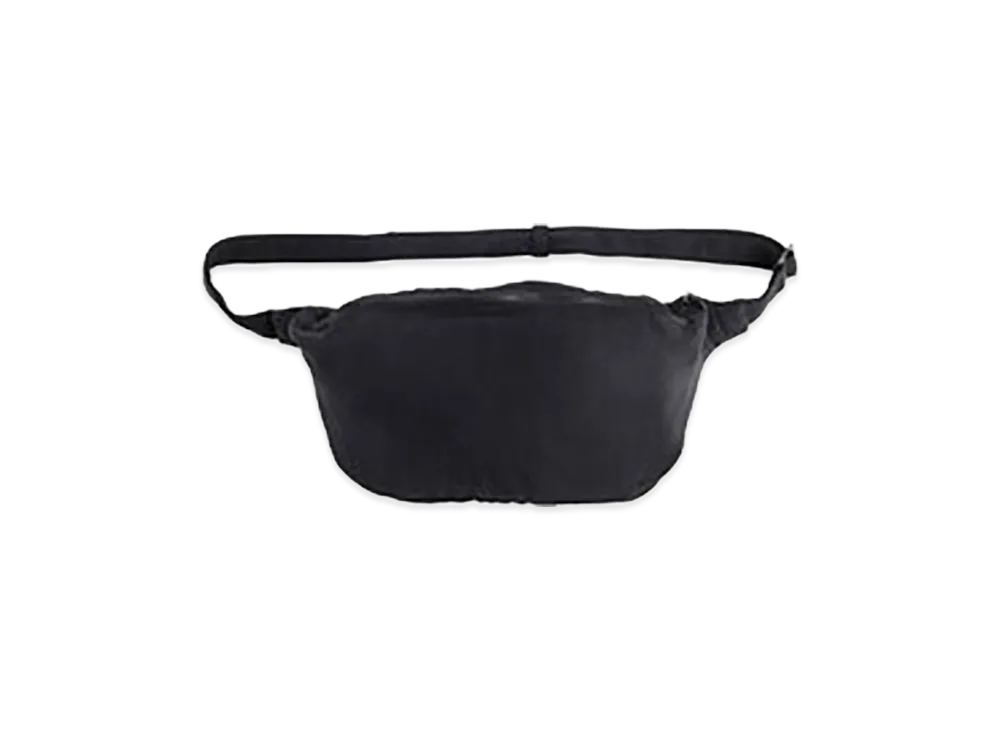 COMOLI Silk Nep Waist Bag "Black"