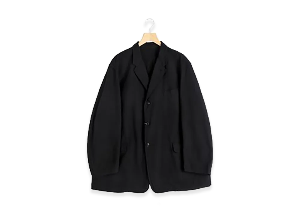 COMOLI Cotton Duck Jacket "Black"