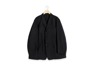 COMOLI Cotton Duck Jacket "Black"