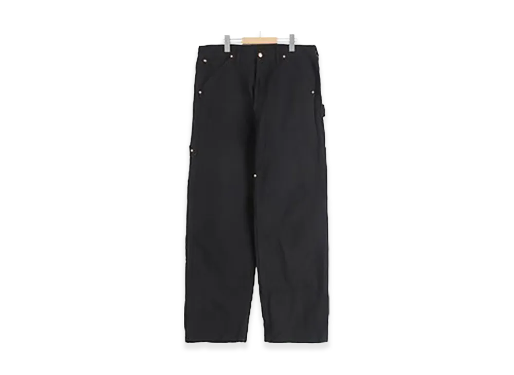 COMOLI Cotton Duck Painter Pants "Black"