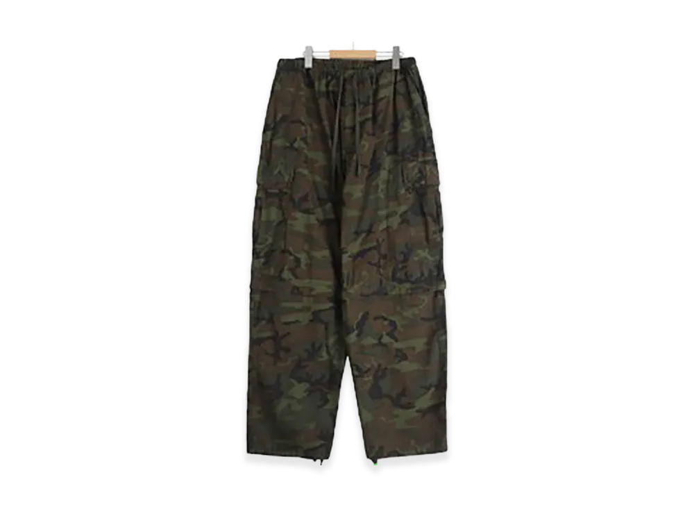 COMOLI Camo Convertible 6P Pants "Camo"