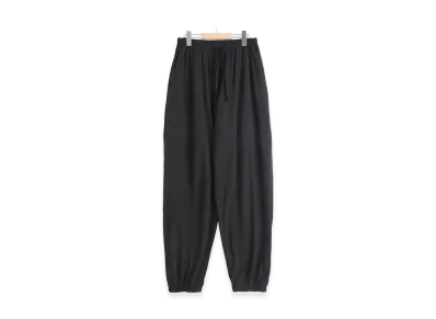 COMOLI Summer Wool Pants "Charcoal"