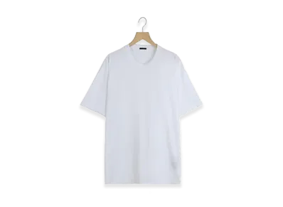 COMOLI Cotton Jersey S/S T-Shirt "White"