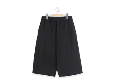 COMOLI LW Cotton Loopback Shorts "Black"
