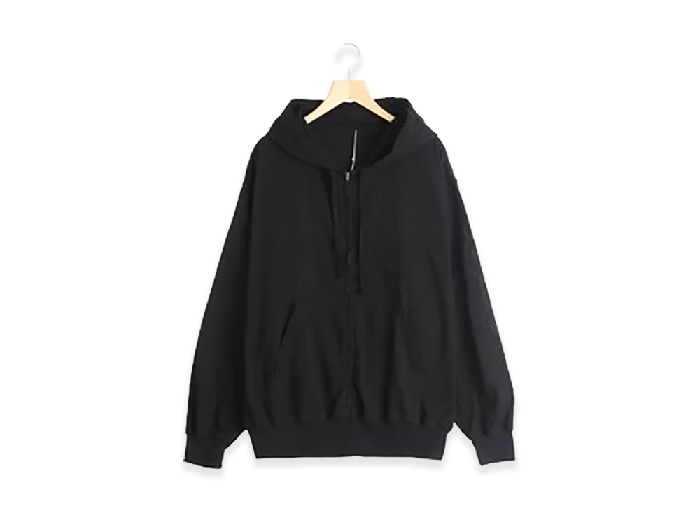 COMOLI Oxford Zip-up Parka "Black"