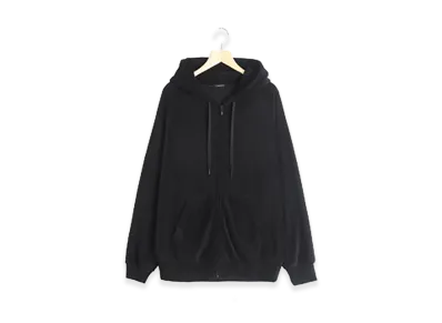 COMOLI Pile Zip-up Parka "Black"