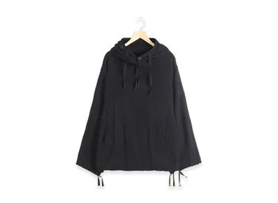 COMOLI Mesh Smock Parka "Black"