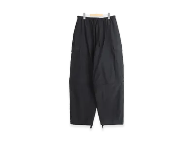 COMOLI Ripstop Convertible 6P Pants "Black"