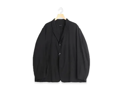 COMOLI KHADI Cotton Jacket "Black"