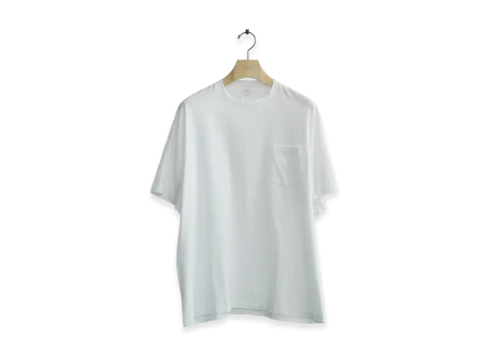 COMOLI Surplus Tee "White"