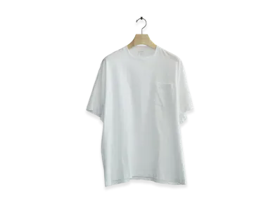 COMOLI Surplus Tee "White"