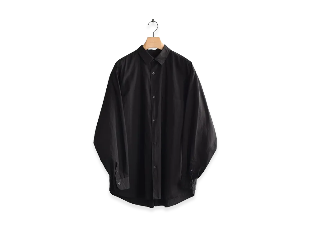 COMOLI Comoli Shirt "Black" (26AW)