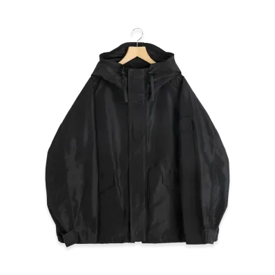 COMOLI Cotton Silk Military Parka "Brown"