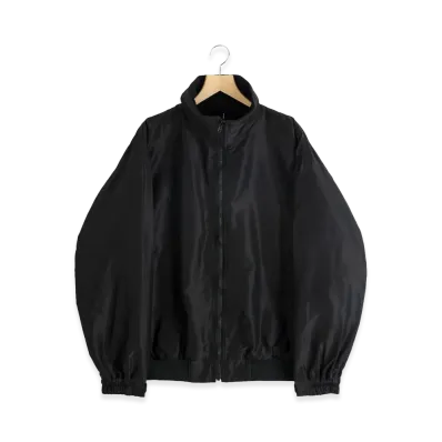 COMOLI Cotton Silk Track Jacket "Brown"