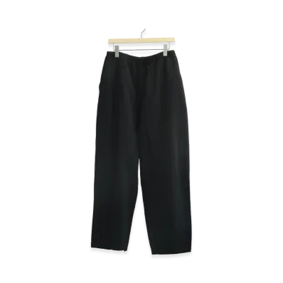 COMOLI Cotton French Terry Pants "Black"