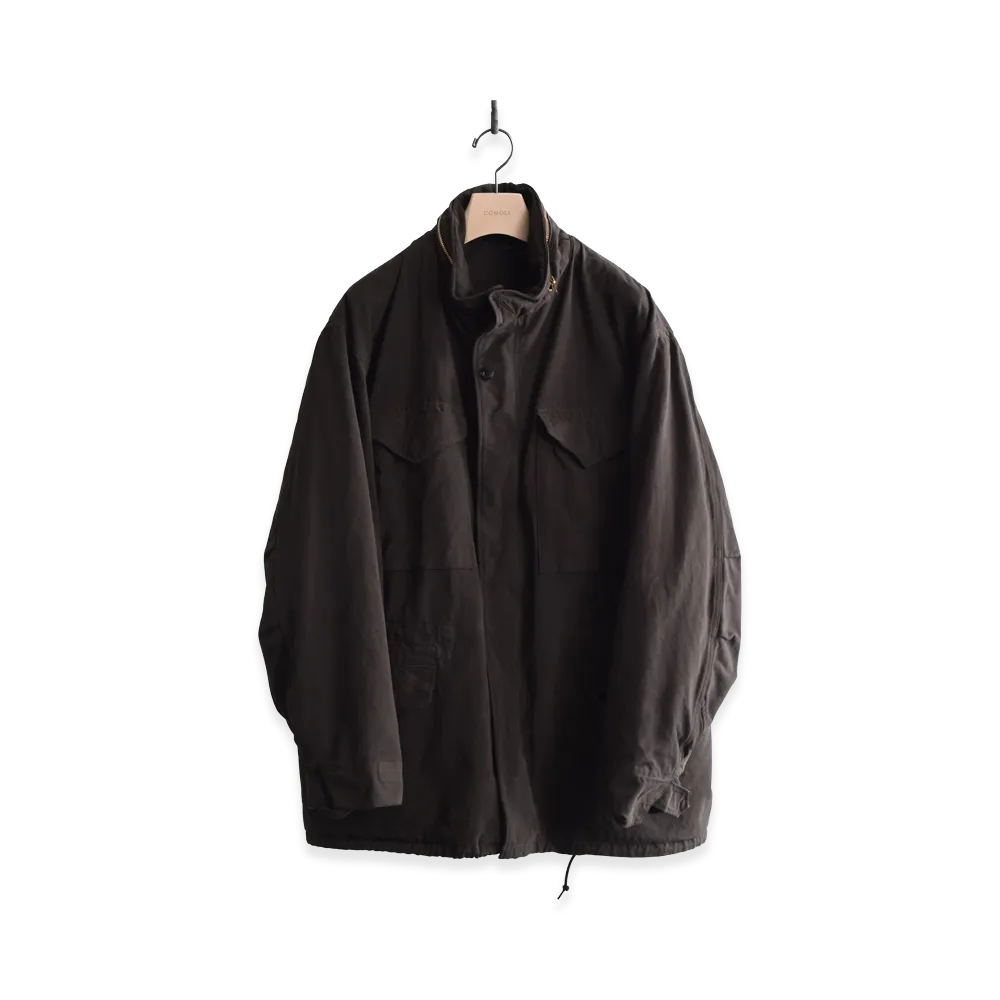 COMOLI Garment Dyed M65 Jacket "Brown"