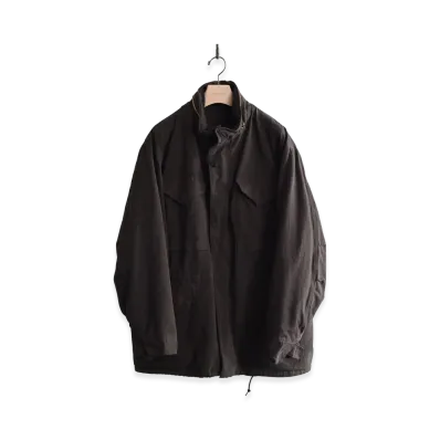 COMOLI Garment Dyed M65 Jacket "Brown"